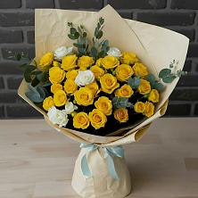 Букет цветов из:  Розы в Рощинском