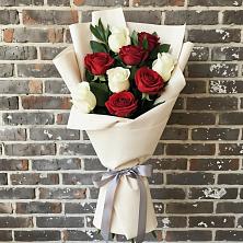 Букет цветов из:  Розы в Рощинском