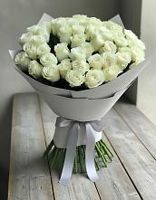 Букет 35 Белых роз в Рощинском