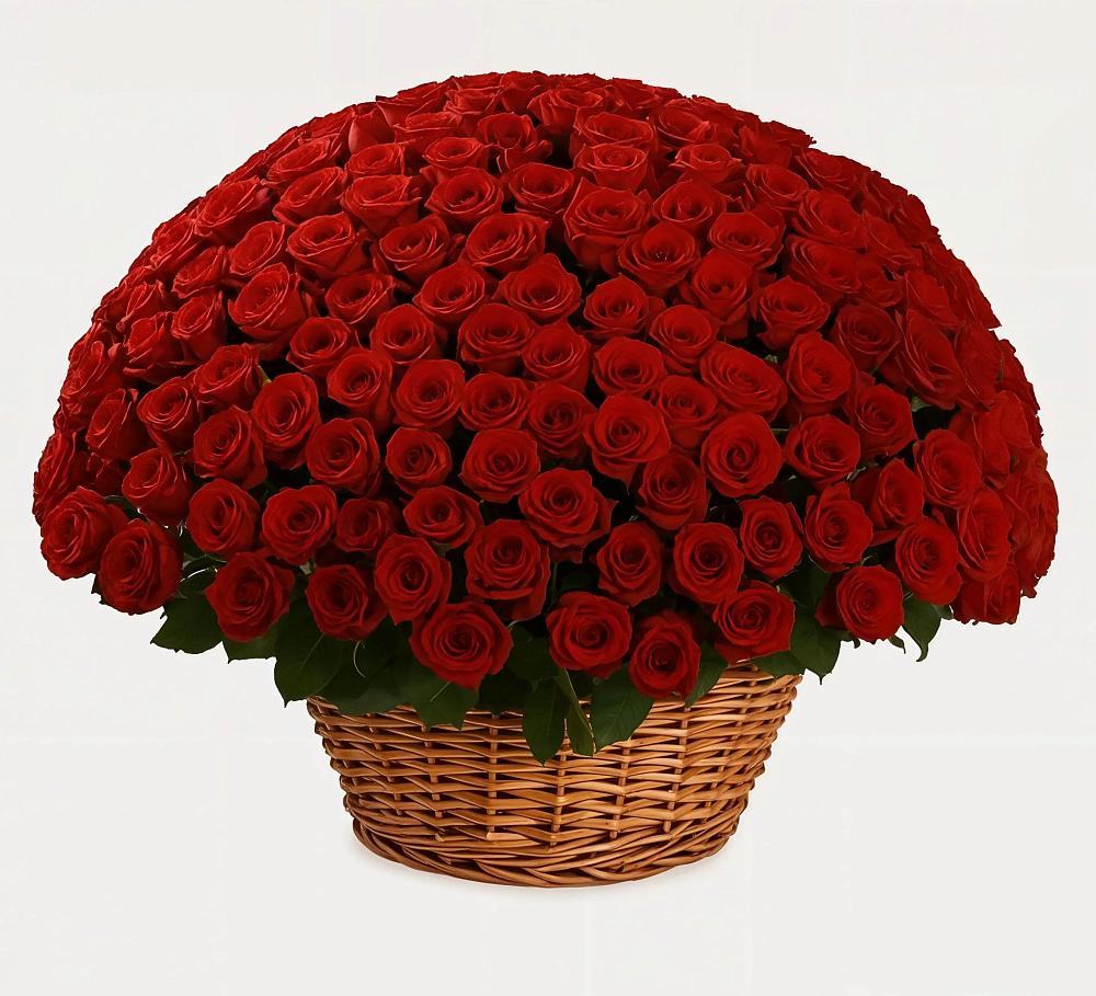 Премиум букет из: Розы в Рощинском