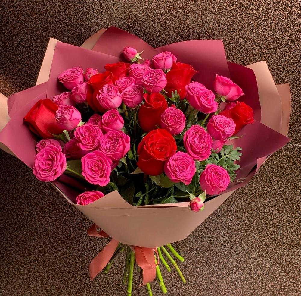 Букет В объятьях нежности в Рощинском