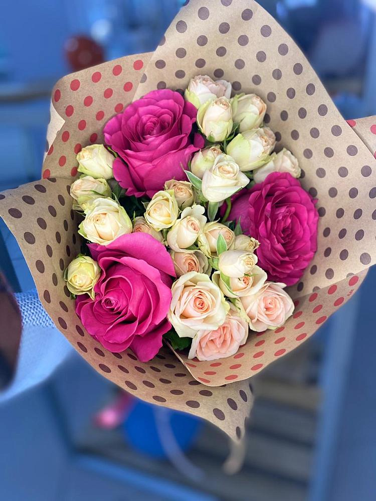 Букет цветов из: Розы в Рощинском