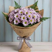 Букет цветов из:  Хризантемы в Рощинском