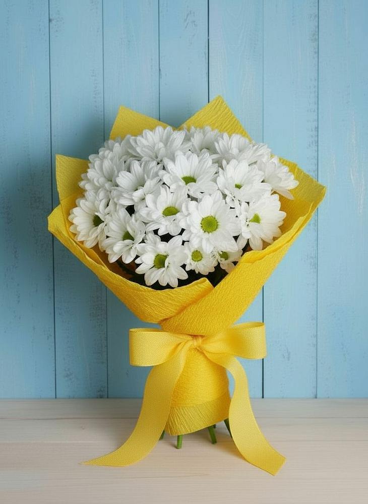 Букет цветов из: Хризантемы в Рощинском