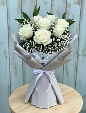 Букет цветов из:  Розы в Рощинском