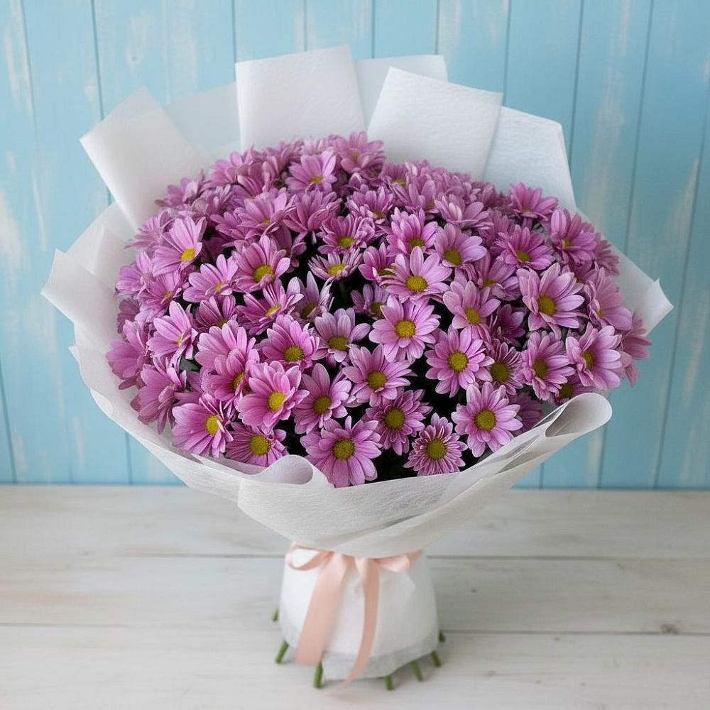 Букет цветов из: Хризантемы в Рощинском