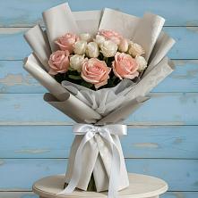 Букет цветов из:  Розы в Рощинском