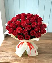 Букет 29 Красных роз в Рощинском