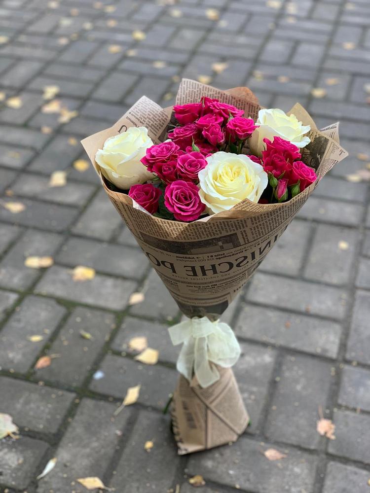 Букет цветов из: Розы в Рощинском