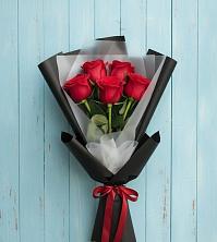 Букет цветов из:  Розы в Рощинском