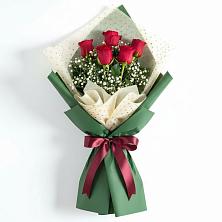 Букет цветов из:  Розы в Рощинском