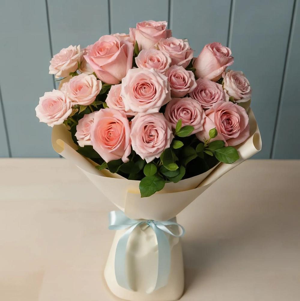 Букет Розовый шарм в Рощинском