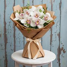 Букет цветов из:  Орхидеи и Розы в Рощинском